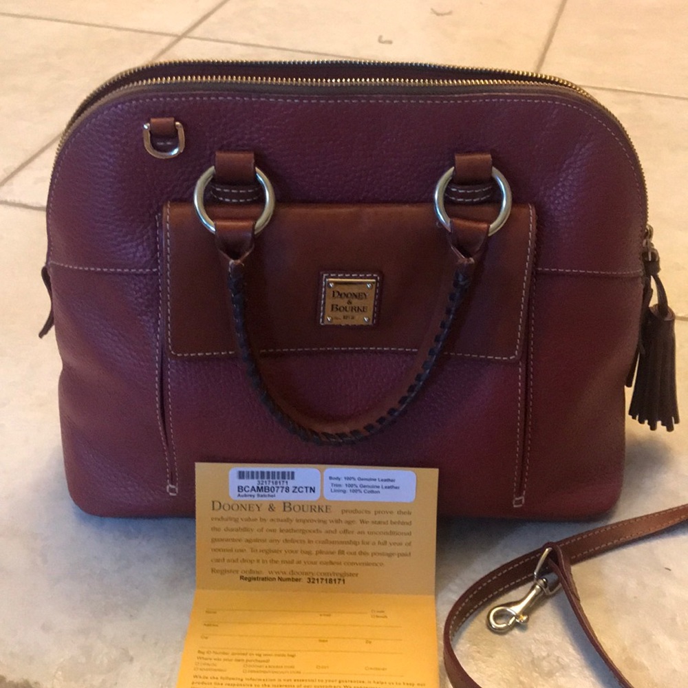Dooney and Burke Aubrey Satchel